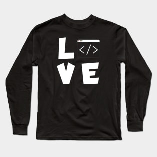 Develop love Long Sleeve T-Shirt